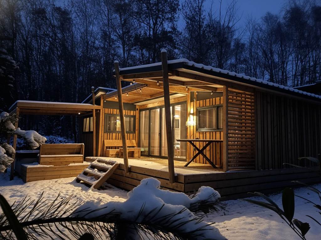 HY•Lødge Spa 5 personnes avec spa privatif