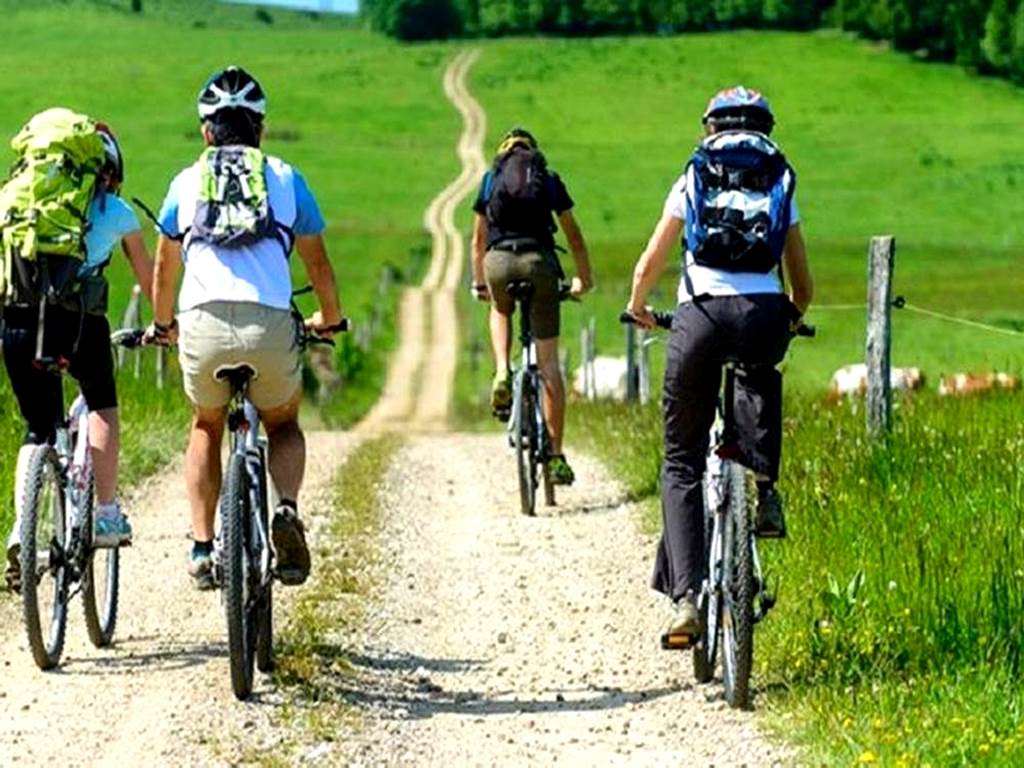 La région se prête particulièrement au cyclisme