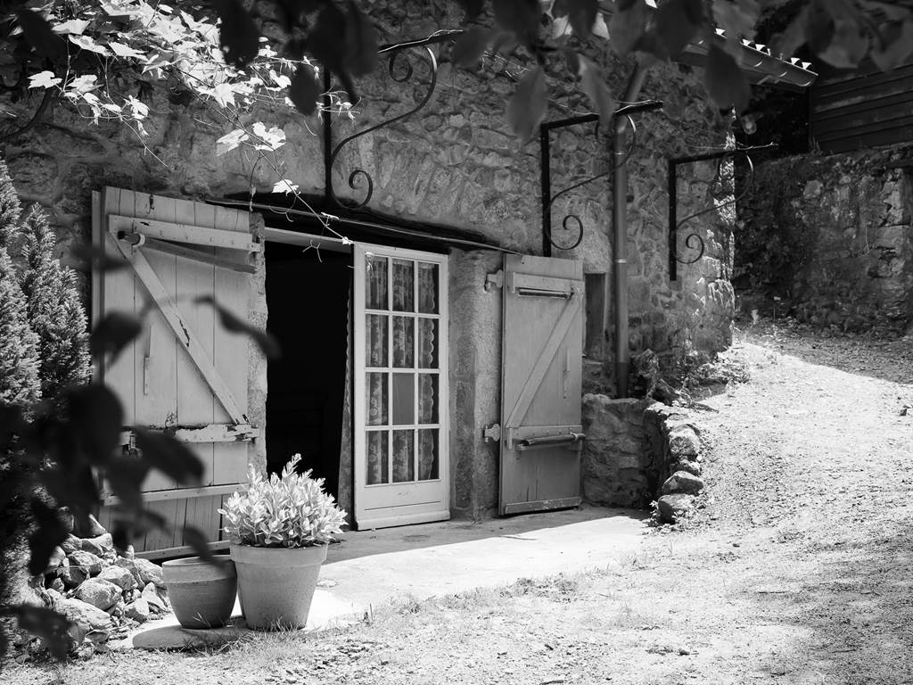 Accès à la chambre double du gîte Belle Epine