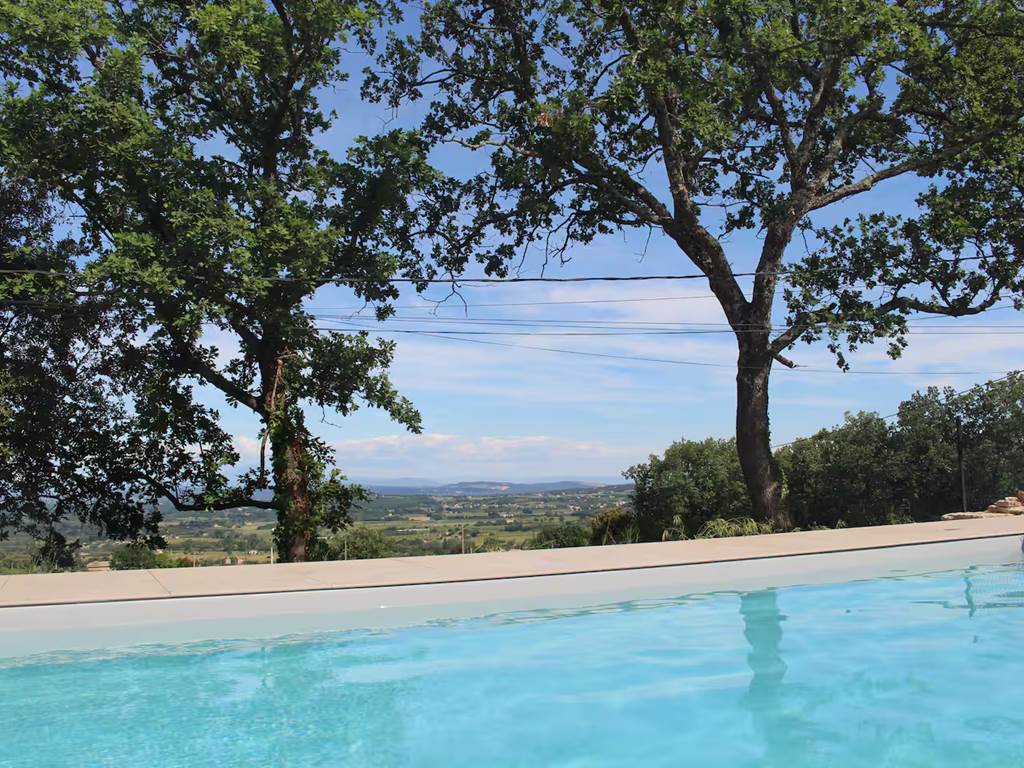 Maison avec vue et piscine Mont Ventoux