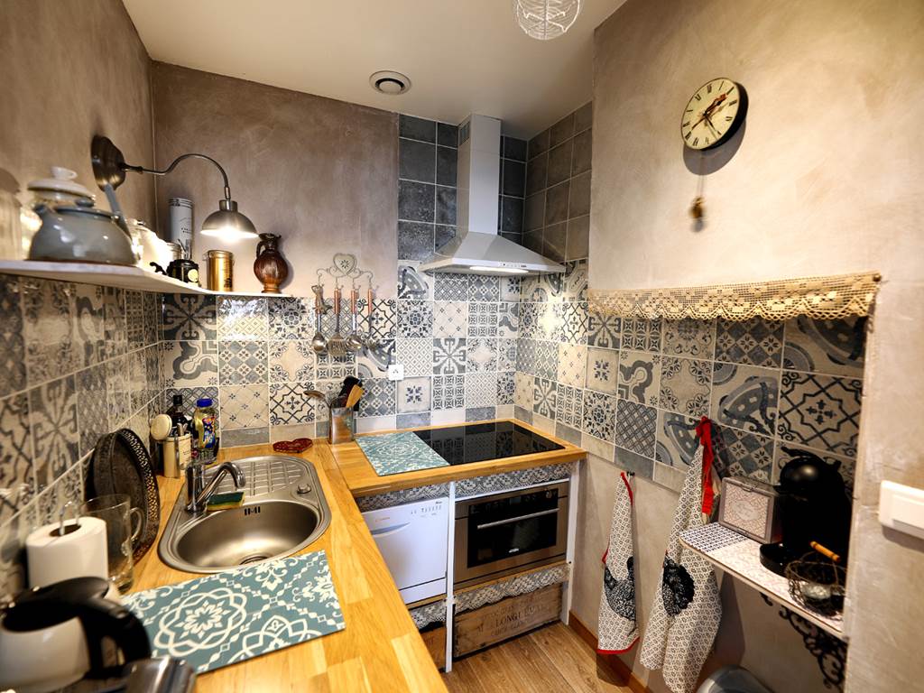 La cuisine du studio Courbet