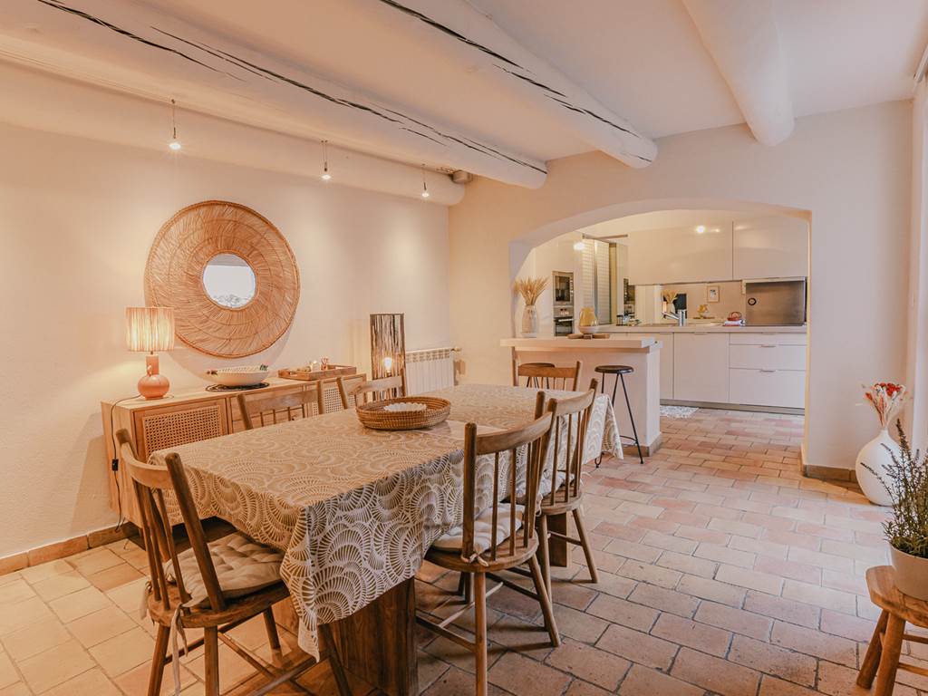 Espace cuisine du gîte