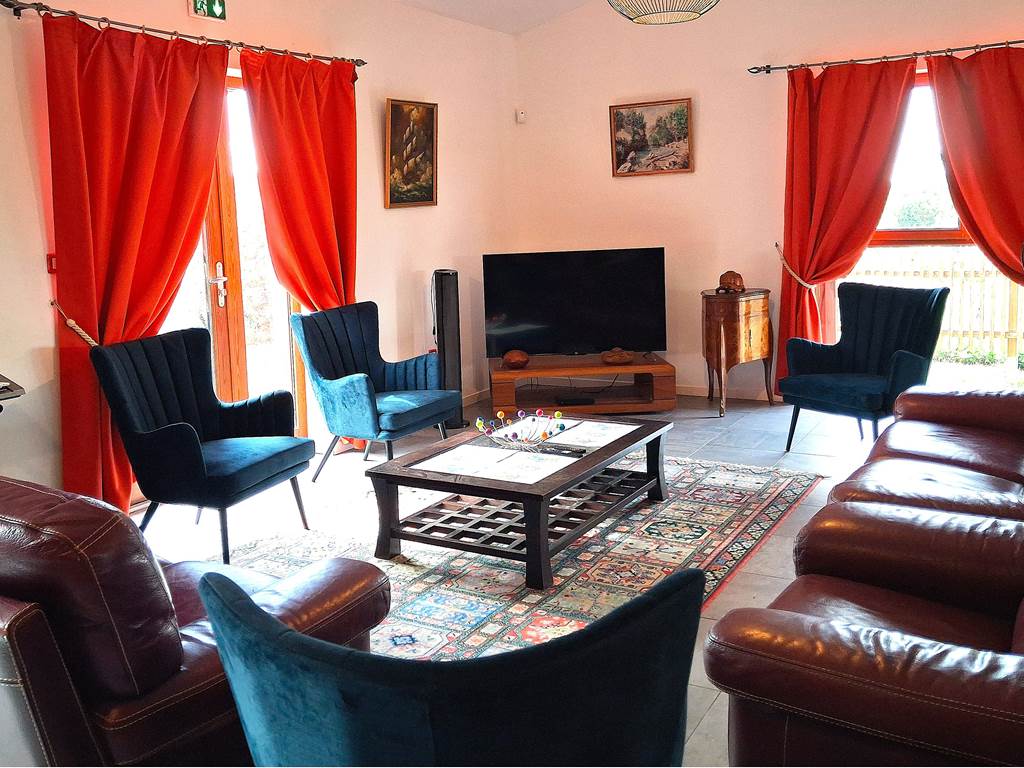 le green camp d'Octavie, le salon