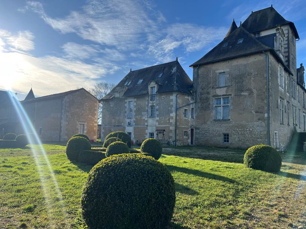 Arrière du château