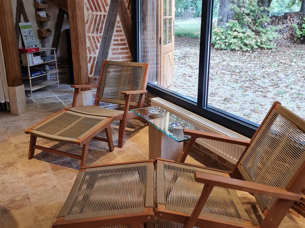 Salon de repos côté entrée