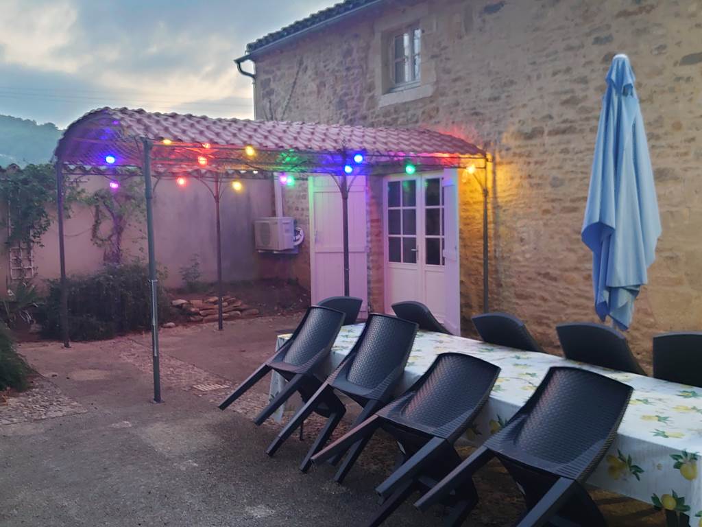 Domaine La Buissière "Le Gîte" Terrasse
