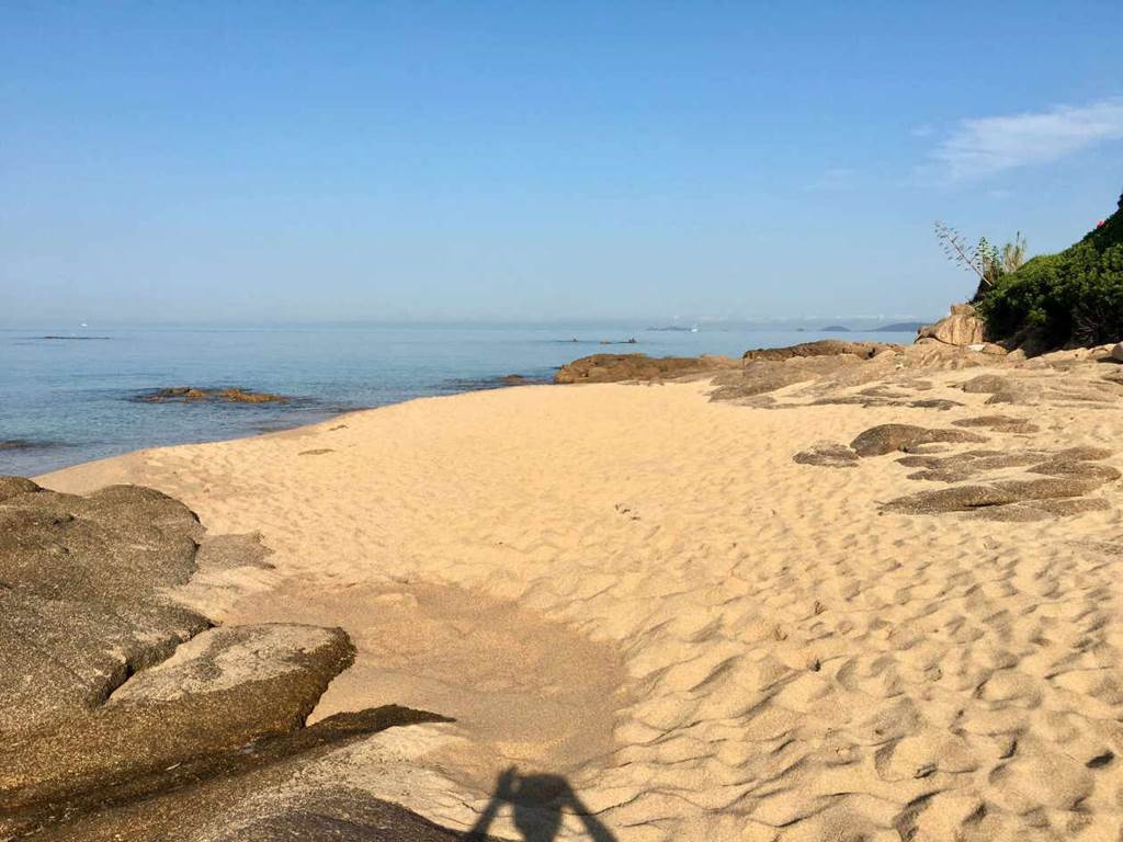 plage Agosta, à quelques minutes a pieds !