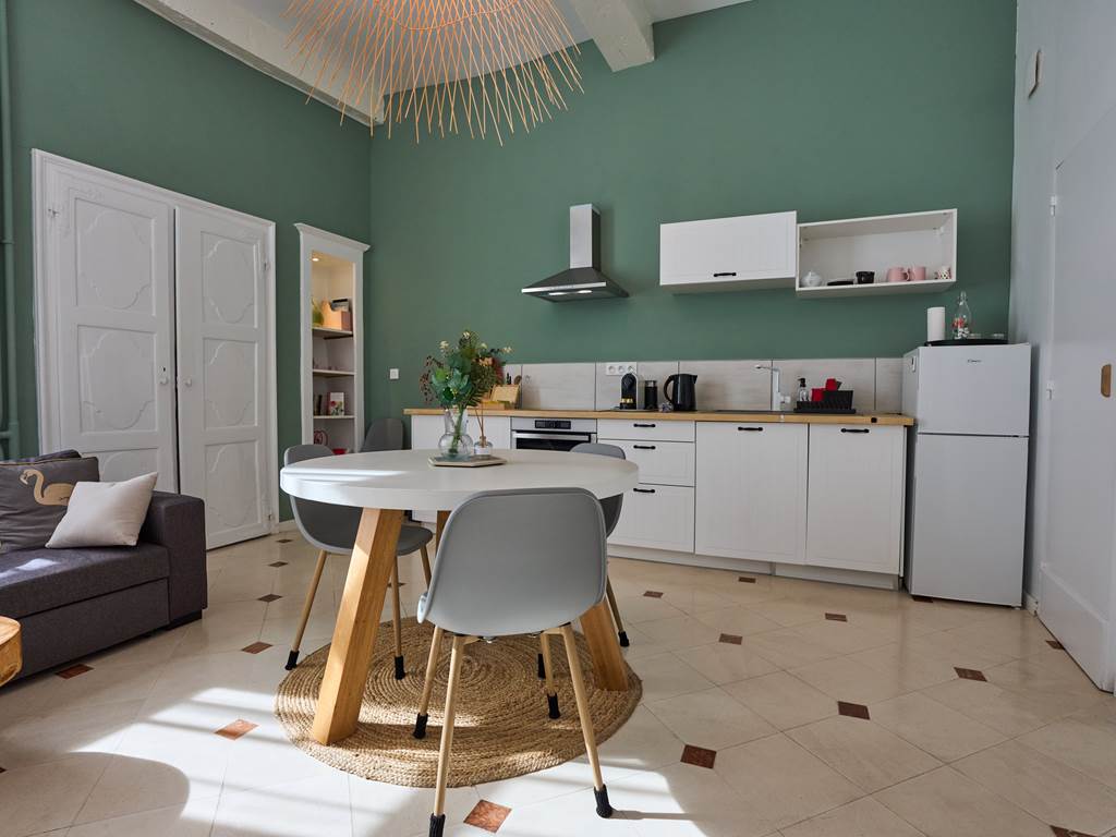 Appartement Luxe - salon cuisine