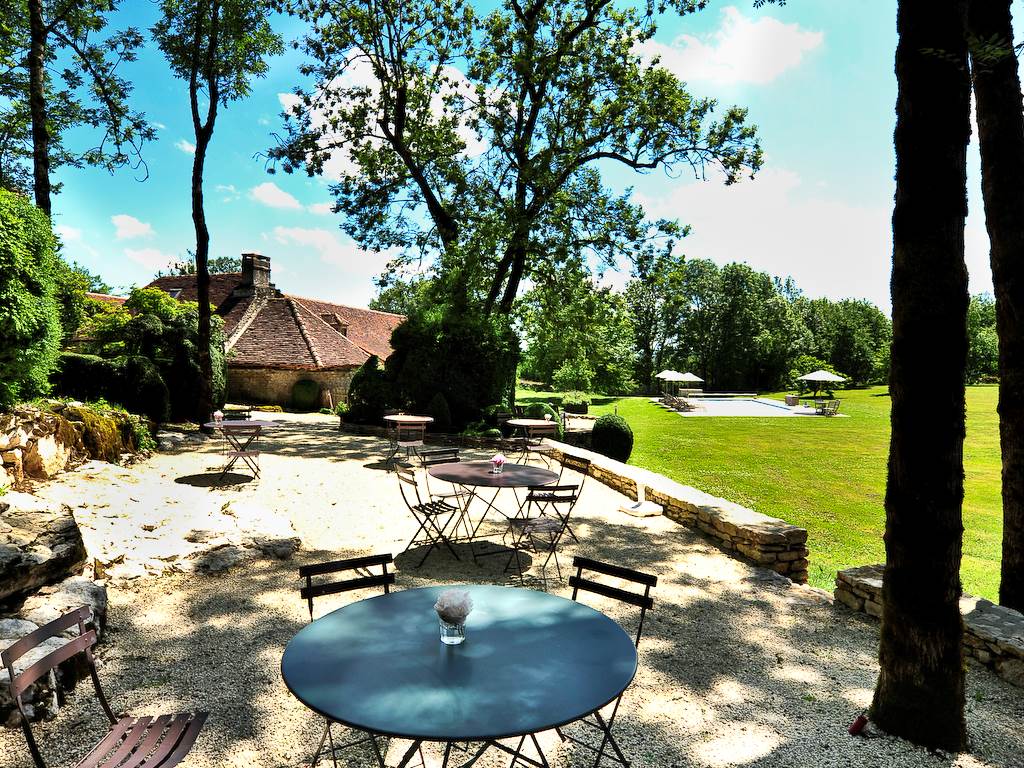 Manoir de Malagorse Terrasse