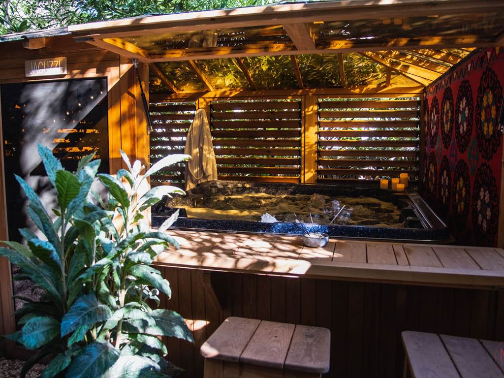 Jacuzzi en été