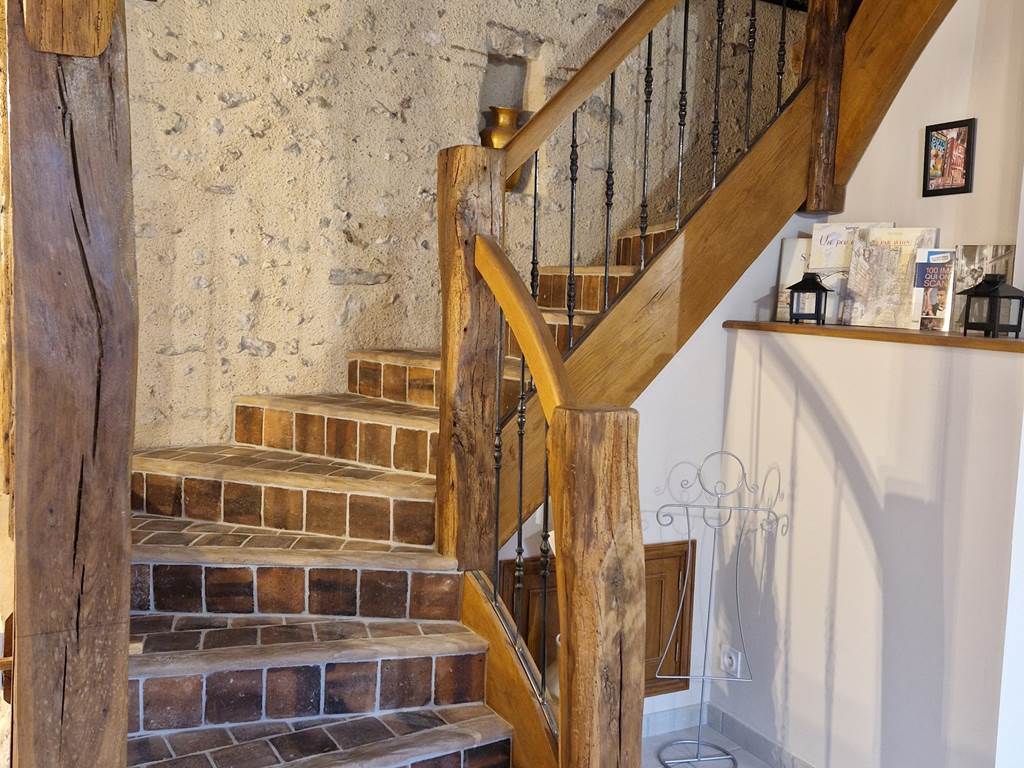 La Maison Pas'ChaAxe: Vers les chambres