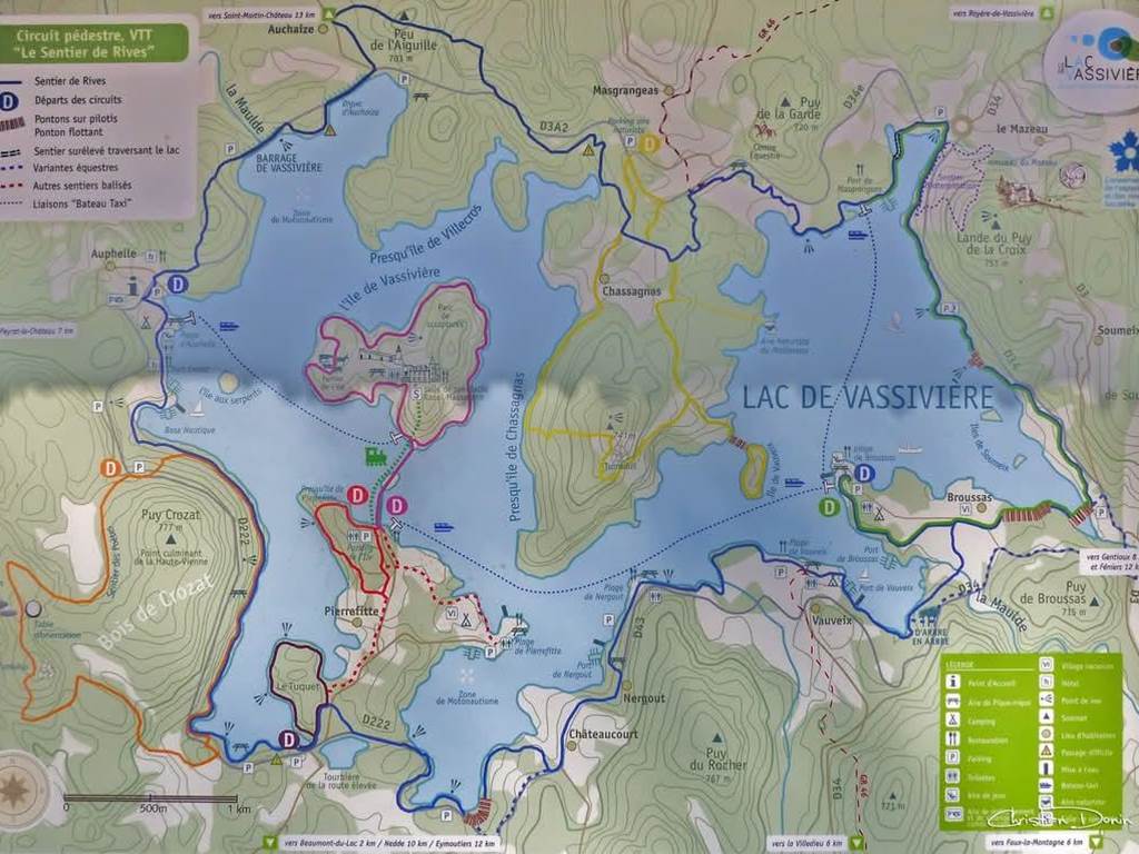carte creuse faux la montagne
