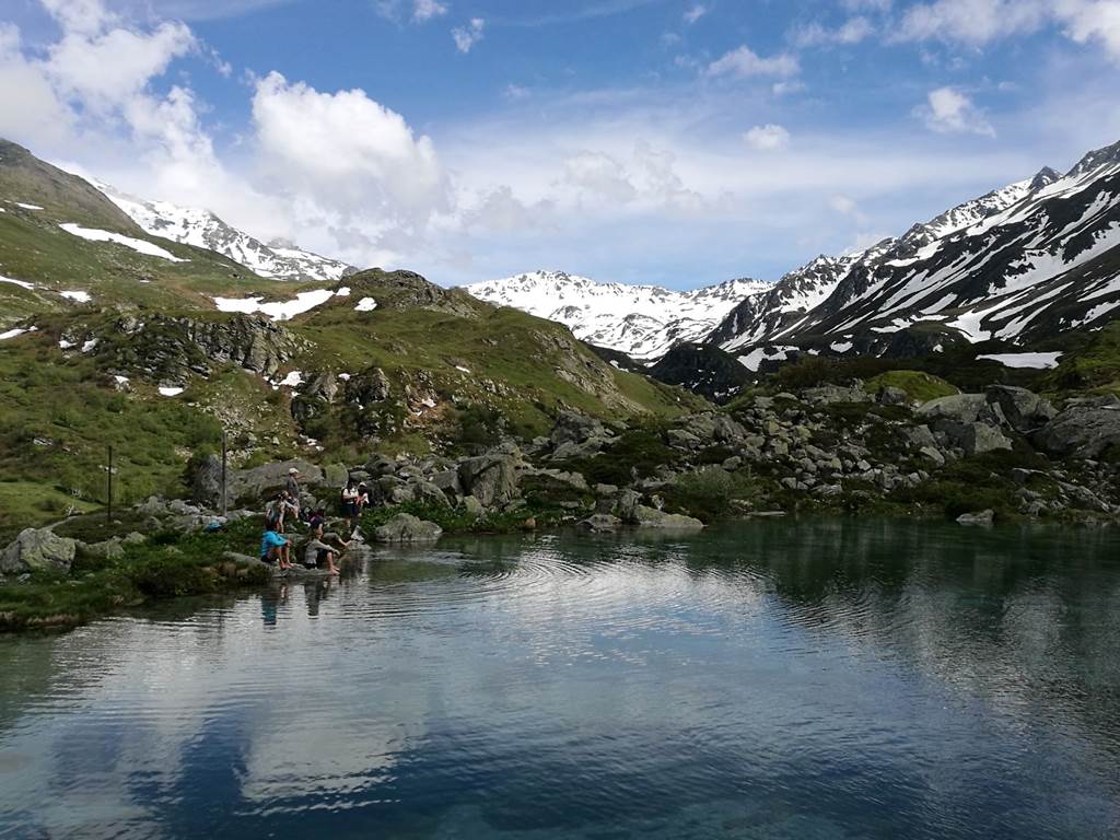 Le lac vert, une randonnée à une heure de Valmeinier