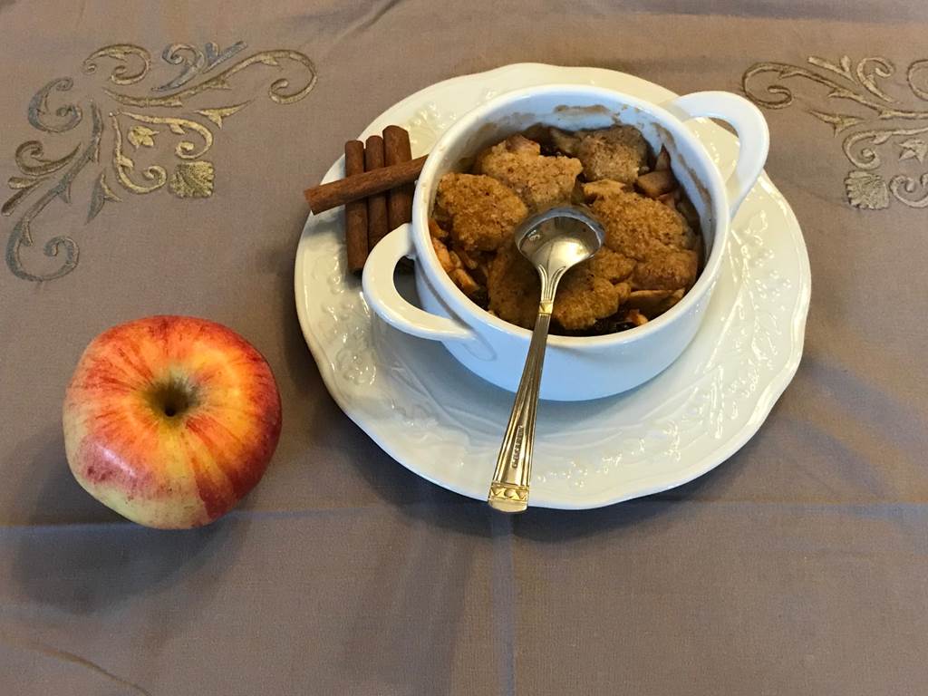 Crumble aux pommes
