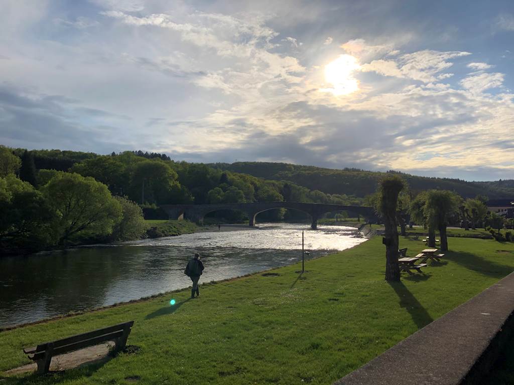 La plage de Vresse-sur-Semois
