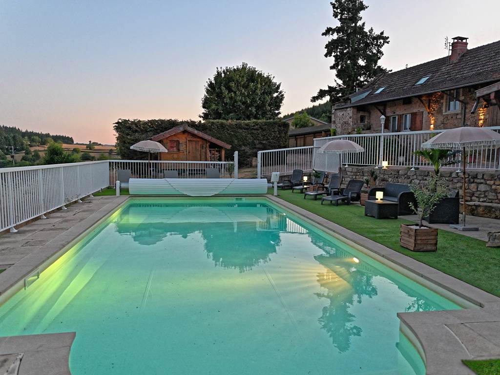Piscine de nuit