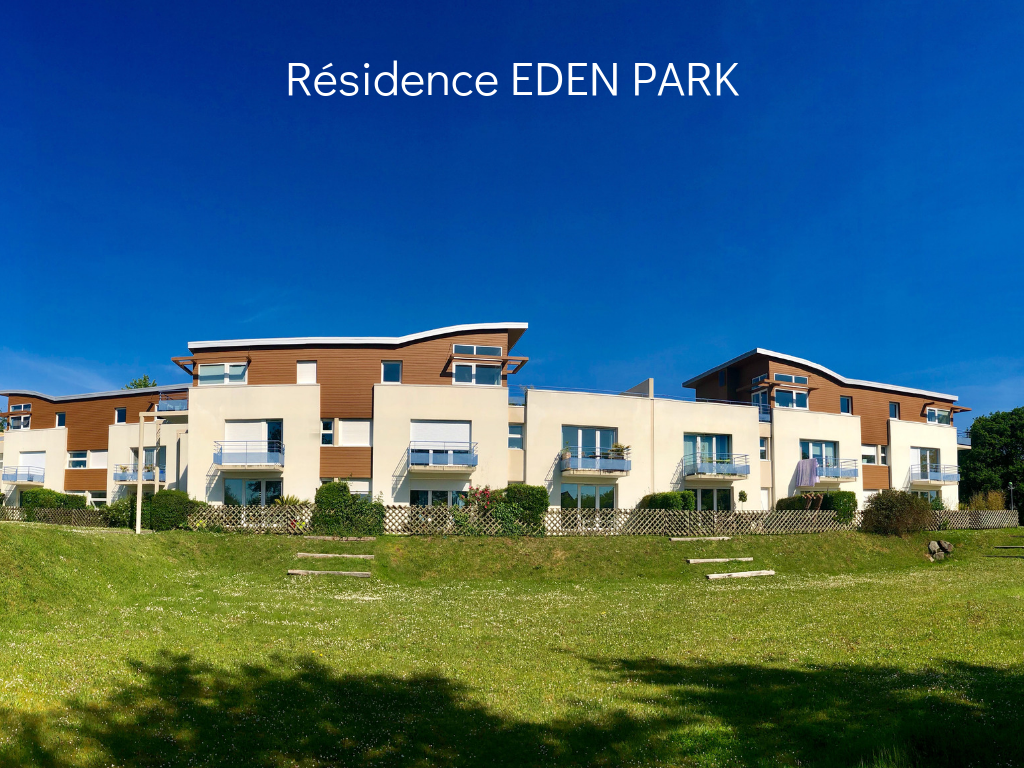 Nos appartements sont situés dans la jolie résidence Eden Park