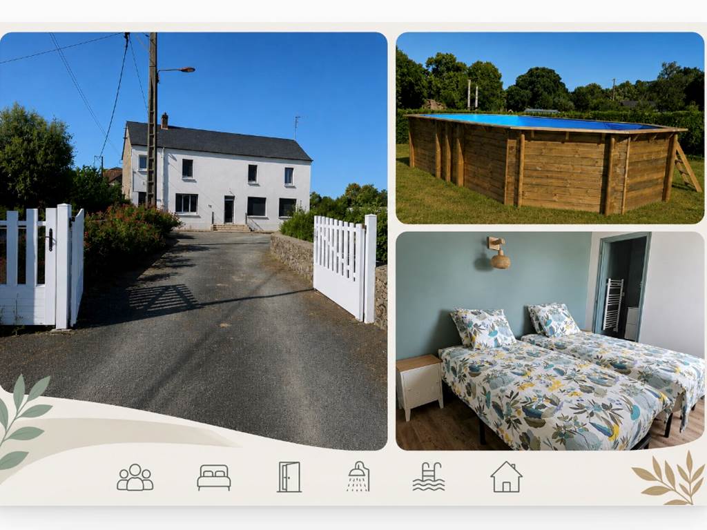 Le Quai d'Neuf — Gîte de groupe en Creuse (15 personnes)