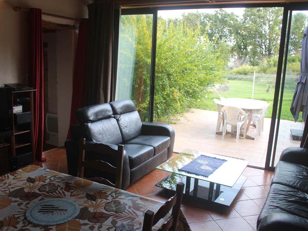 Le coin salon du gite