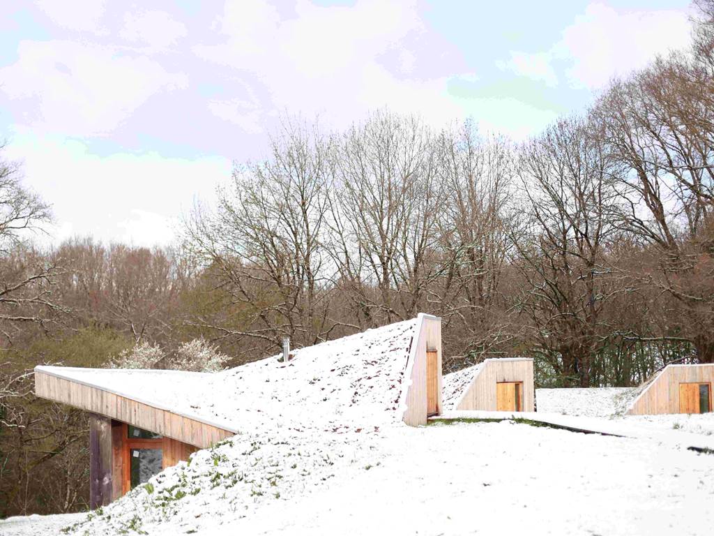 Sous la neige, nos gîtes douillets