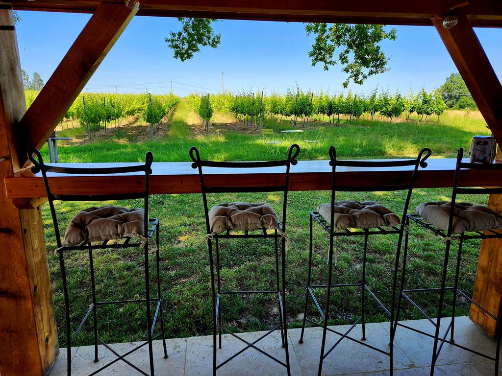 L'apéro vue sur les vignes ?