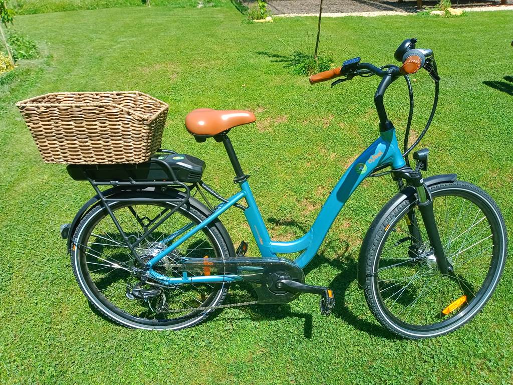 vélo électrique modèle femme à louer