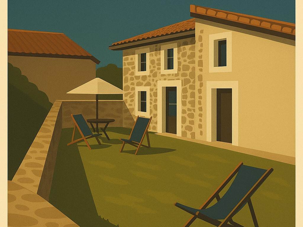 Poster le clos des hirondelles en limousin le puy de la rue