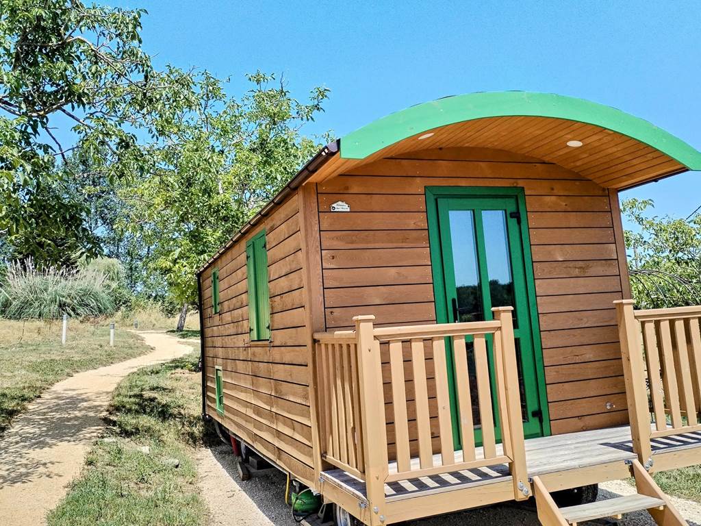 avant de la roulotte