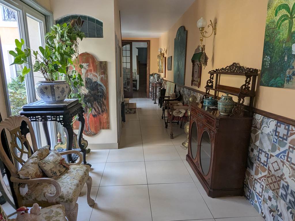 entrée de la maison