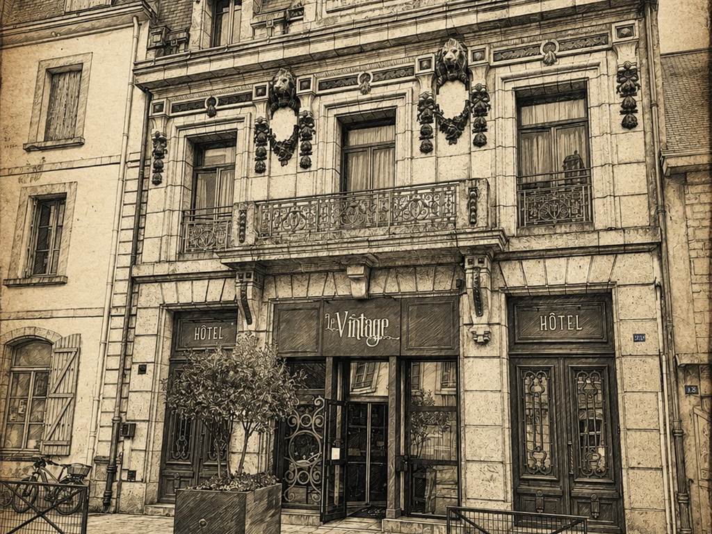 Hôtel de charme le vintage de Quimperlé