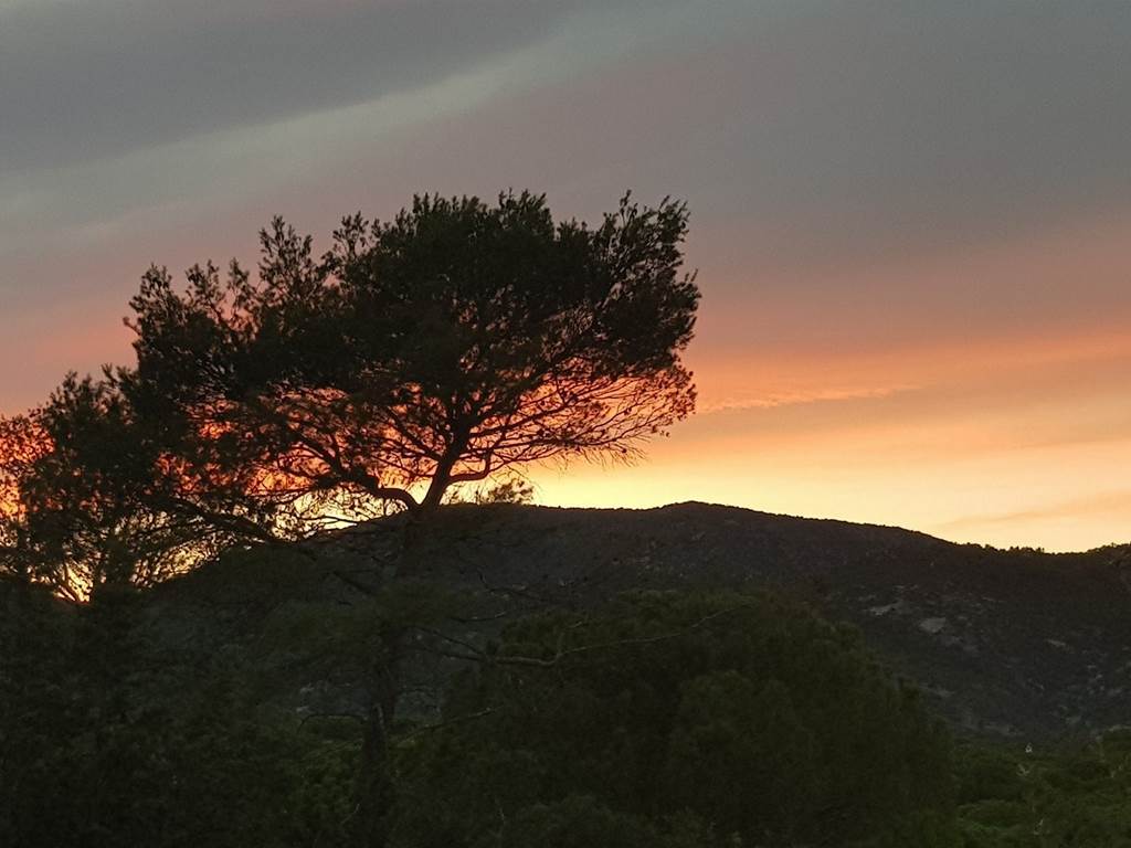 Les magnifiques couchés de soleil du Mas de Cocody