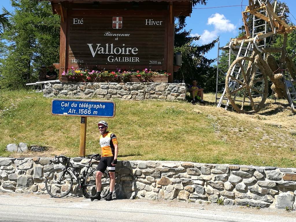 Le col du Télégraphe à 5 km du chalet
