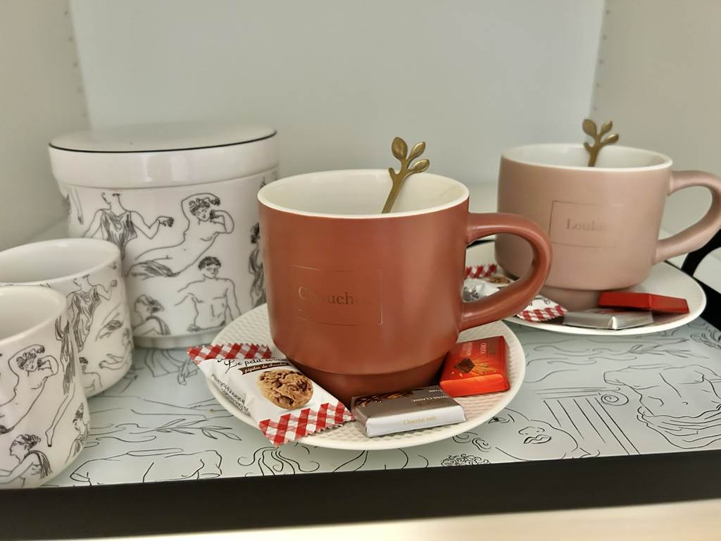 Accessoires de petit déjeuner en libre service