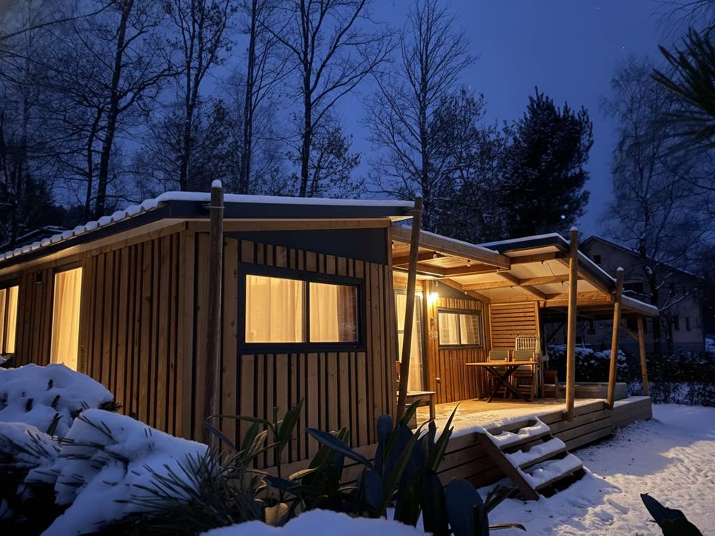 HY•Lødge Spa 5 personnes avec spa privatif