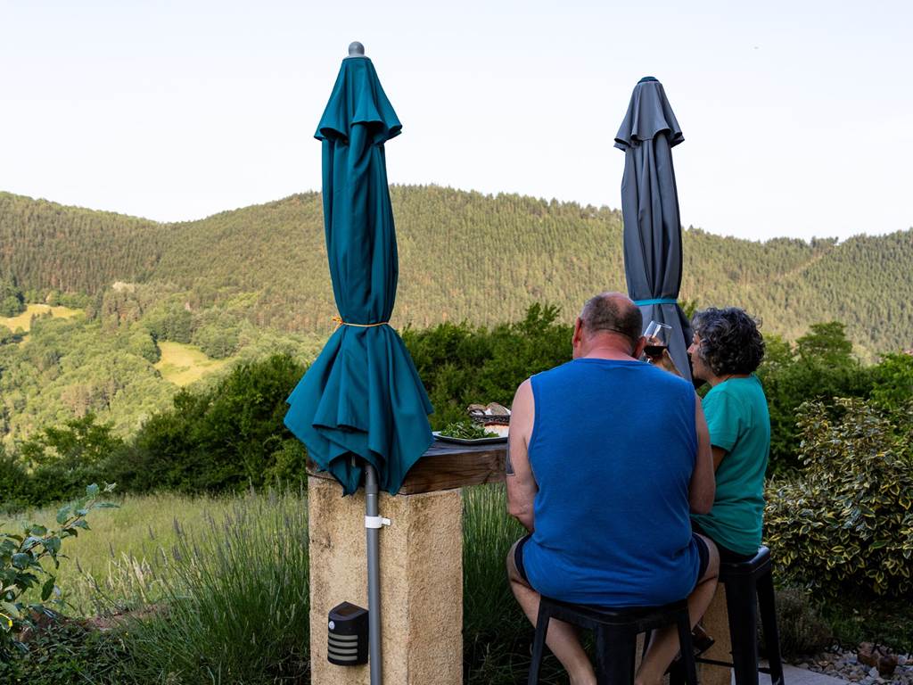 Diner privatif en terrasse -