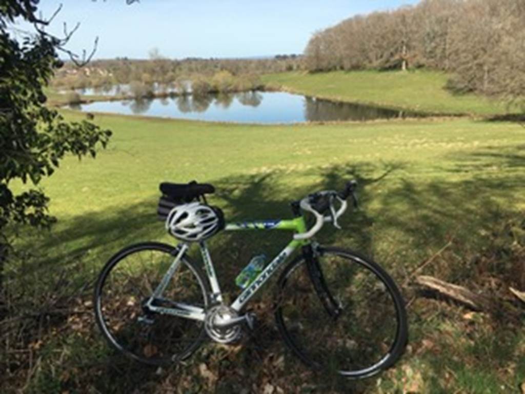 Pause sur la Véloroute