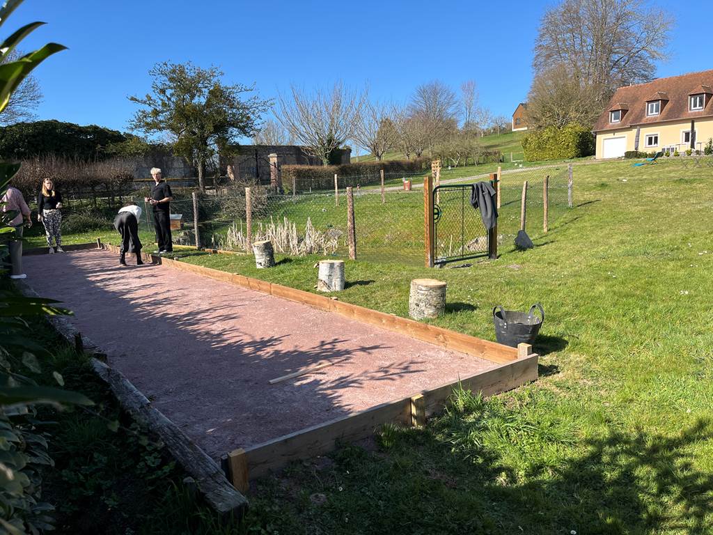 terrain pétanque gîte Le Point de Vie