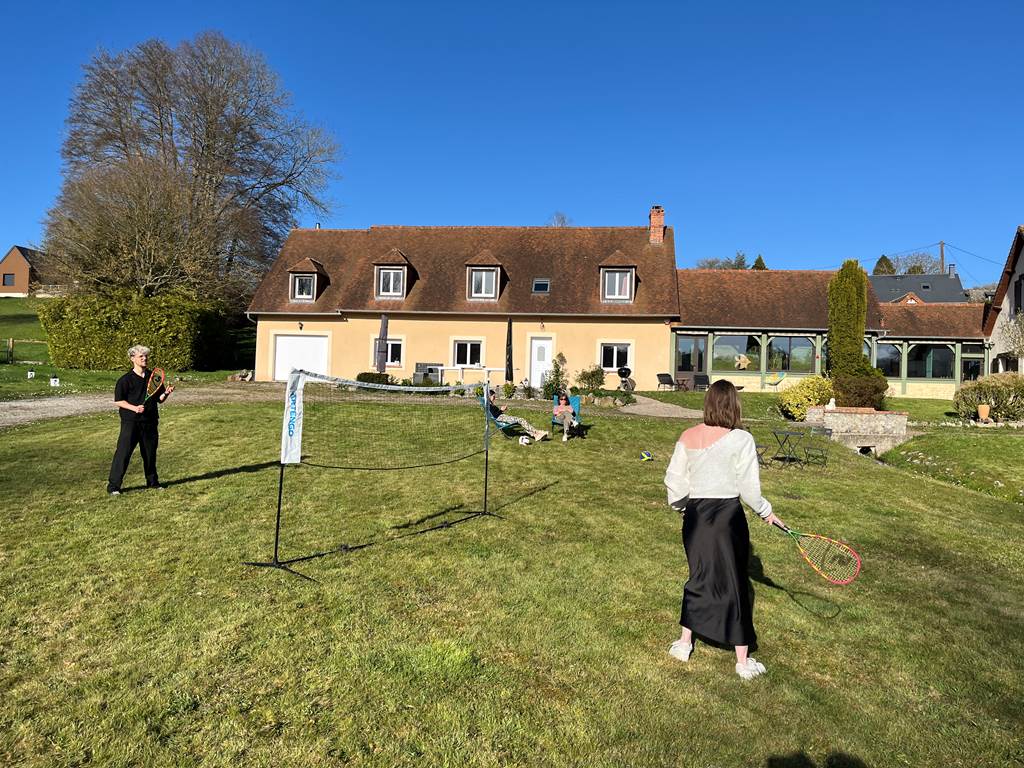 Jeux au Gîte Le Point de Vie