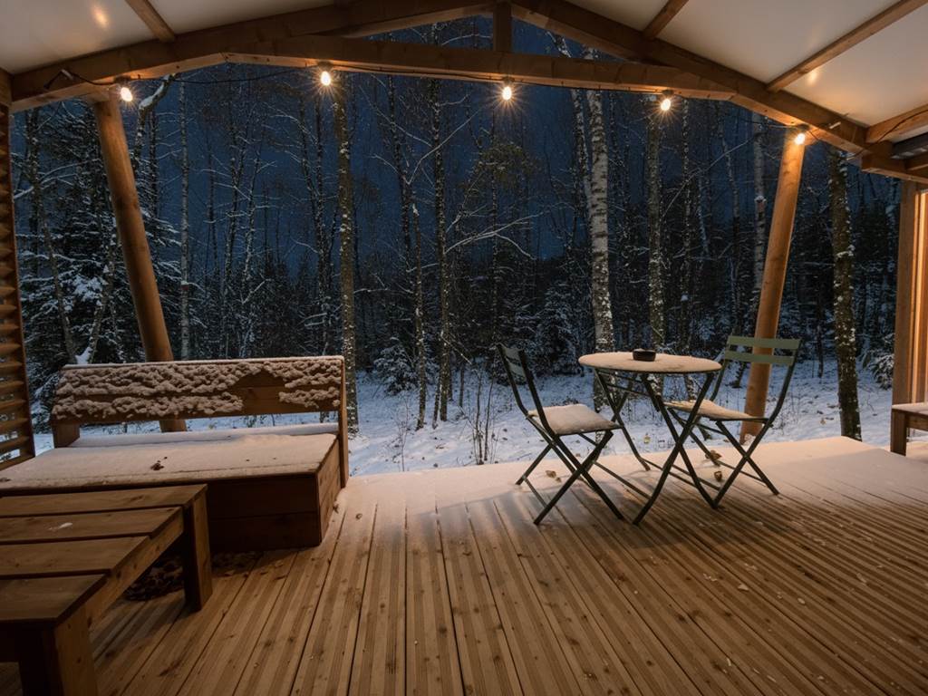 HY•Lødge Spa 2 personnes avec spa privatif