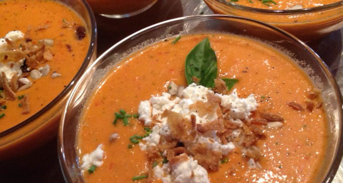 Gazpacho tomates pastèque