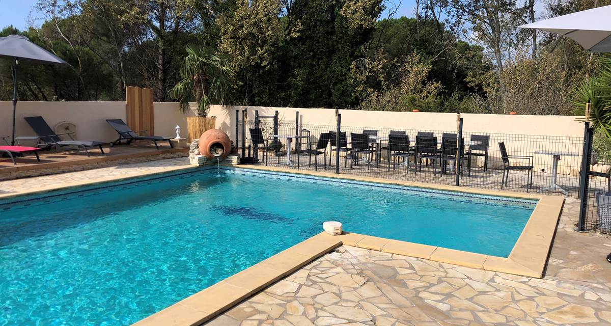 piscine vue terrasse