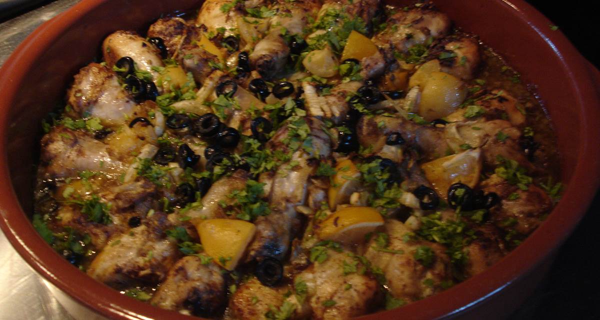 Poulet au citron confit