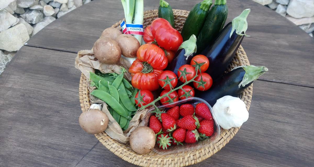 Cuisiné avec les produits locaux