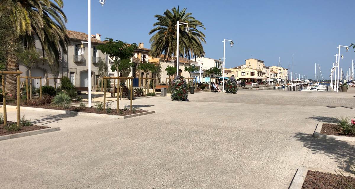 Le port de Marseillan