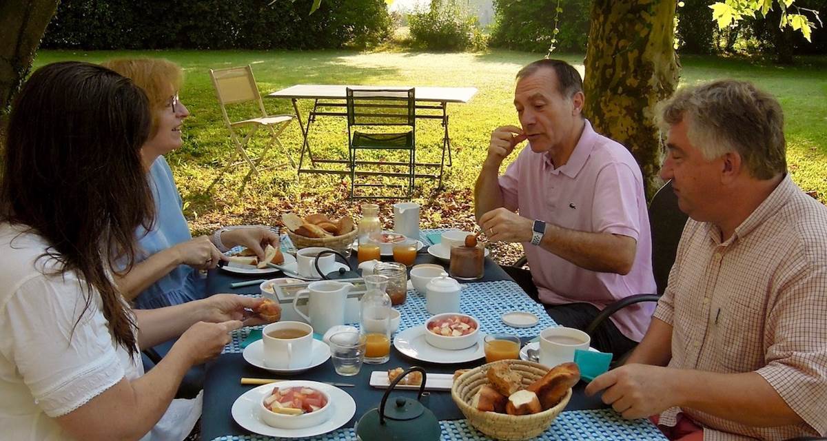 Petit déjeuner Jardin