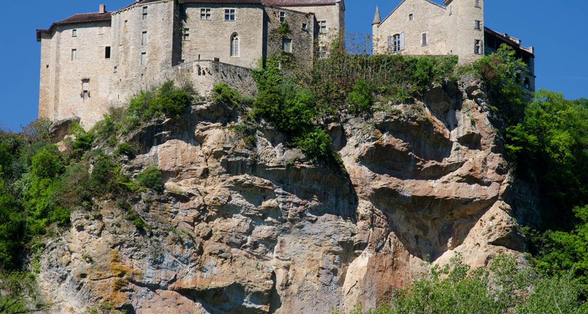 Bruniquel, le Château