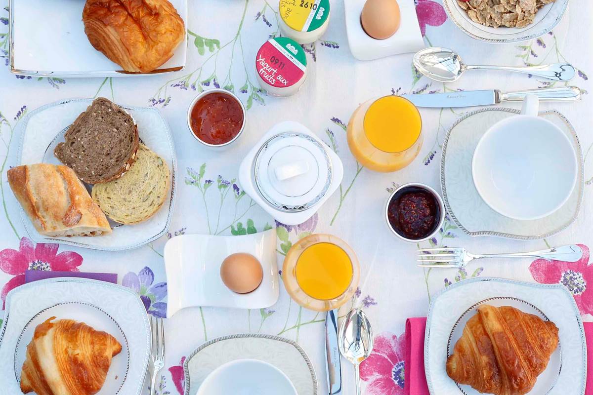Le Clos Saint Lubin - Le petit-déjeuner