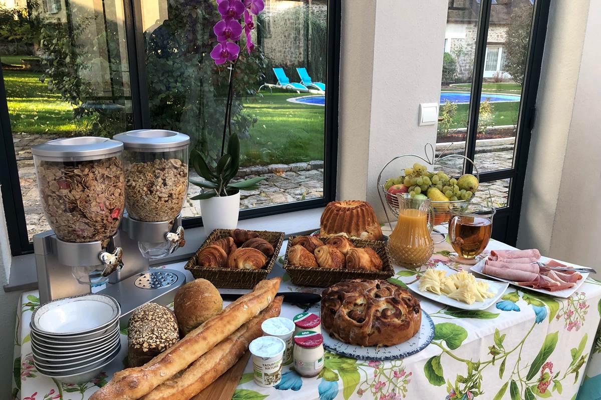 Le Clos Saint Lubin - Le petit-déjeuner