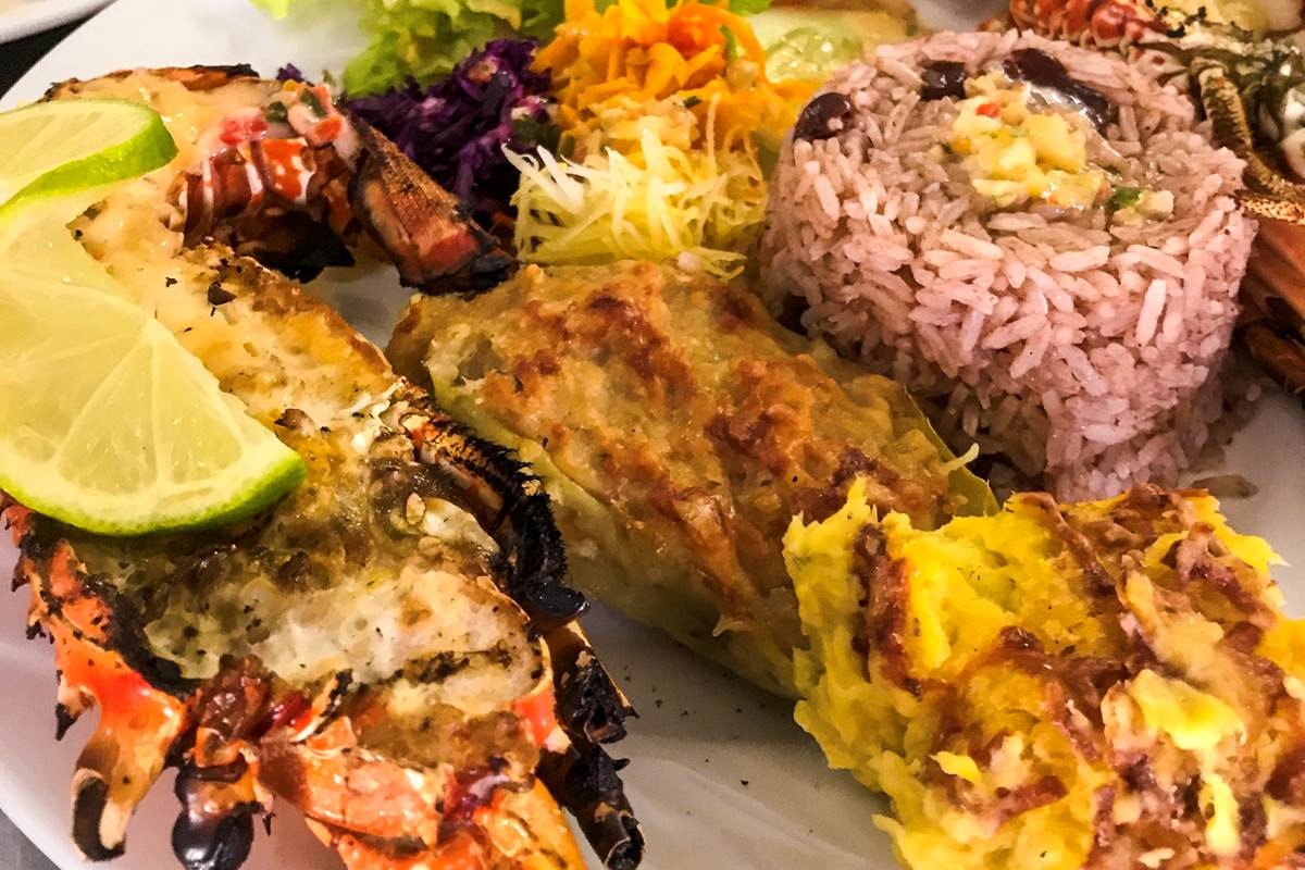 Langouste grillée Desirade