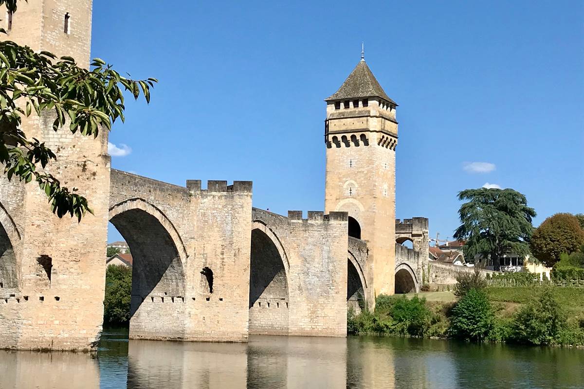 Le magnifique Pont Valentré avec son petit diable, Cahors